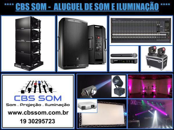 Aluguel de Som em Campinas