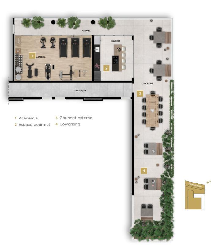 Apartamento, Ouro Preto, 1 Quarto, 1 Vaga