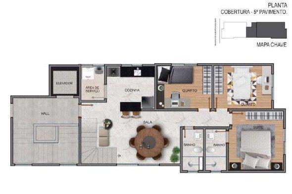 Cobertura, Padre Eustáquio, 4 Quartos, 2 Vagas, 1 Suíte