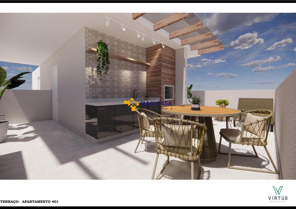 Apartamento, Santa Amélia, 2 Quartos, 1 Vaga