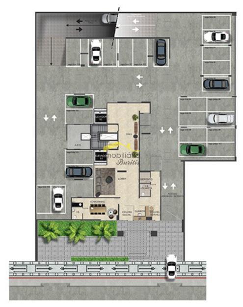 Apartamento, Lourdes, 2 Quartos, 2 Vagas, 2 Suítes