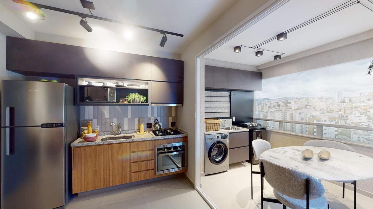 Apartamento, Barro Preto, 2 Quartos, 0 Vaga, 1 Suíte