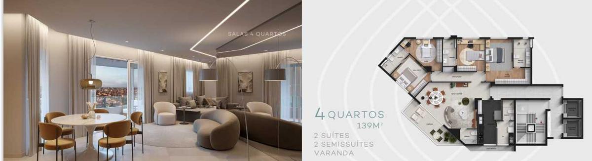 Apartamento, Savassi, 4 Quartos, 3 Vagas, 3 Suítes