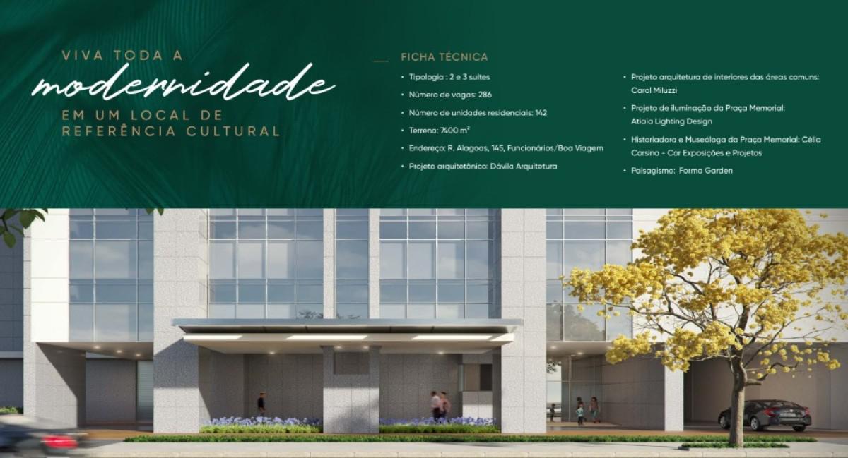 Apartamento, Boa Viagem, 2 Quartos, 2 Vagas, 1 Suíte