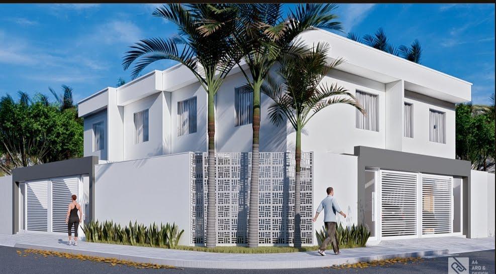 Casa, Jardim Primavera, 3 Quartos, 1 Vaga