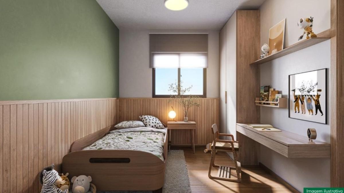 Apartamento, Três Barras, 1 Quarto, 1 Vaga