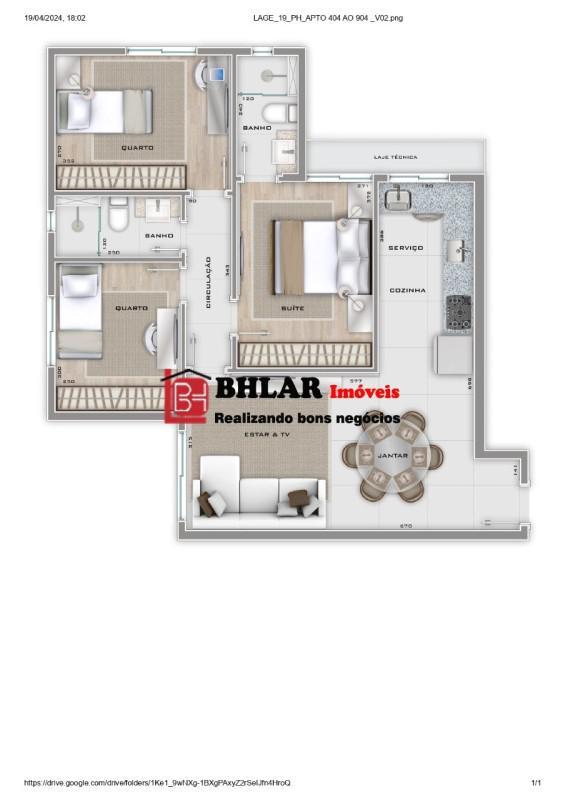 Apartamento, Cidade Nova, 3 Quartos, 2 Vagas, 1 Suíte