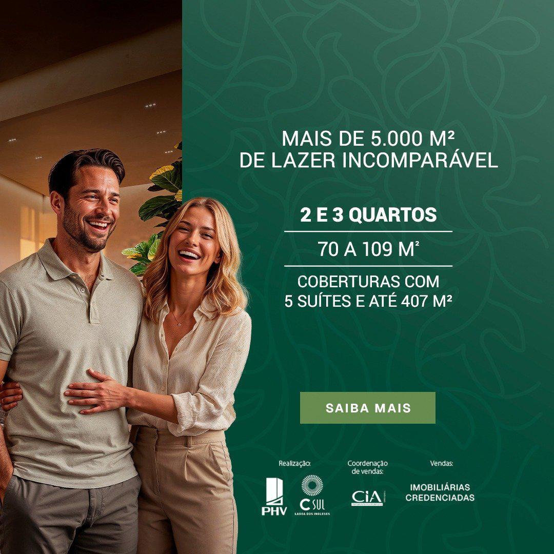 Apartamento, Alphaville - Lagoa dos Ingleses, 2 Quartos, 2 Vagas, 1 Suíte