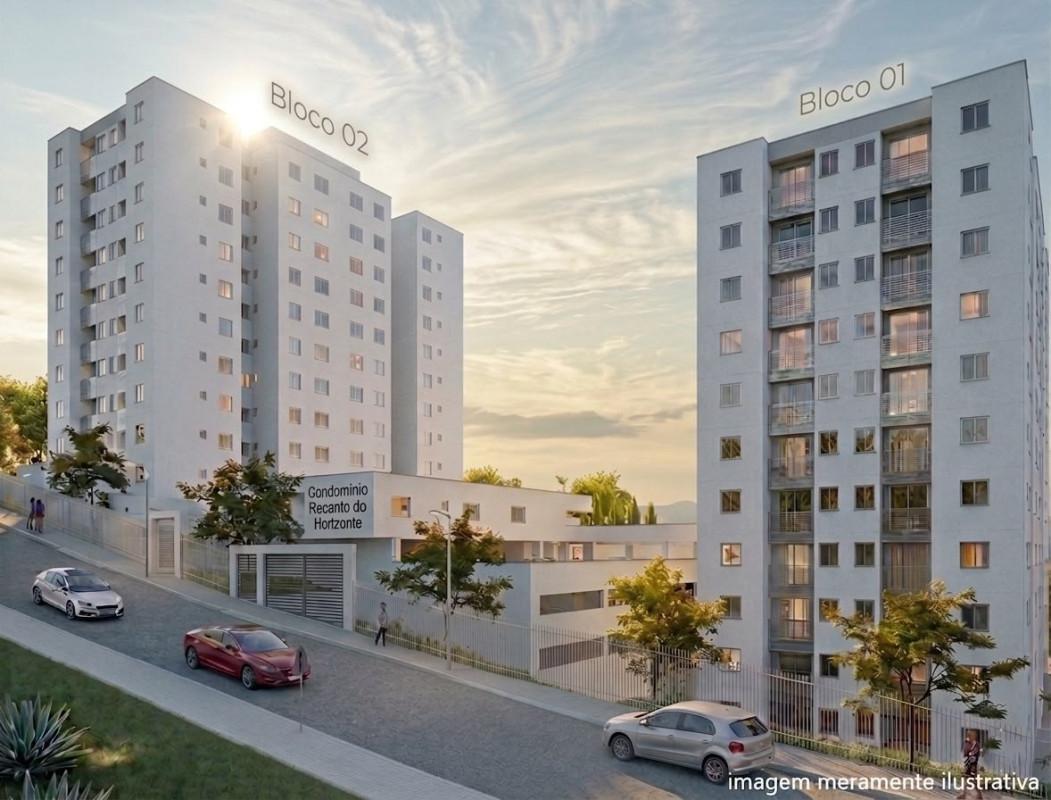Apartamento, Canaã, 2 Quartos, 1 Vaga