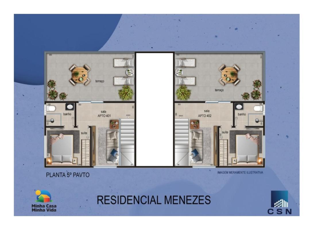Cobertura, Menezes (justinópolis), 3 Quartos, 1 Vaga, 1 Suíte