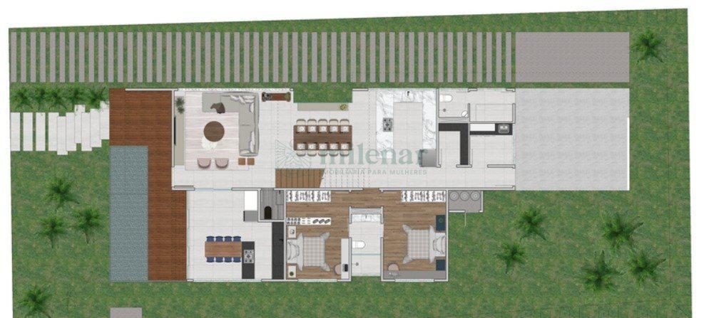 Casa, Alphaville - Lagoa dos Ingleses, 4 Quartos, 2 Vagas, 2 Suítes