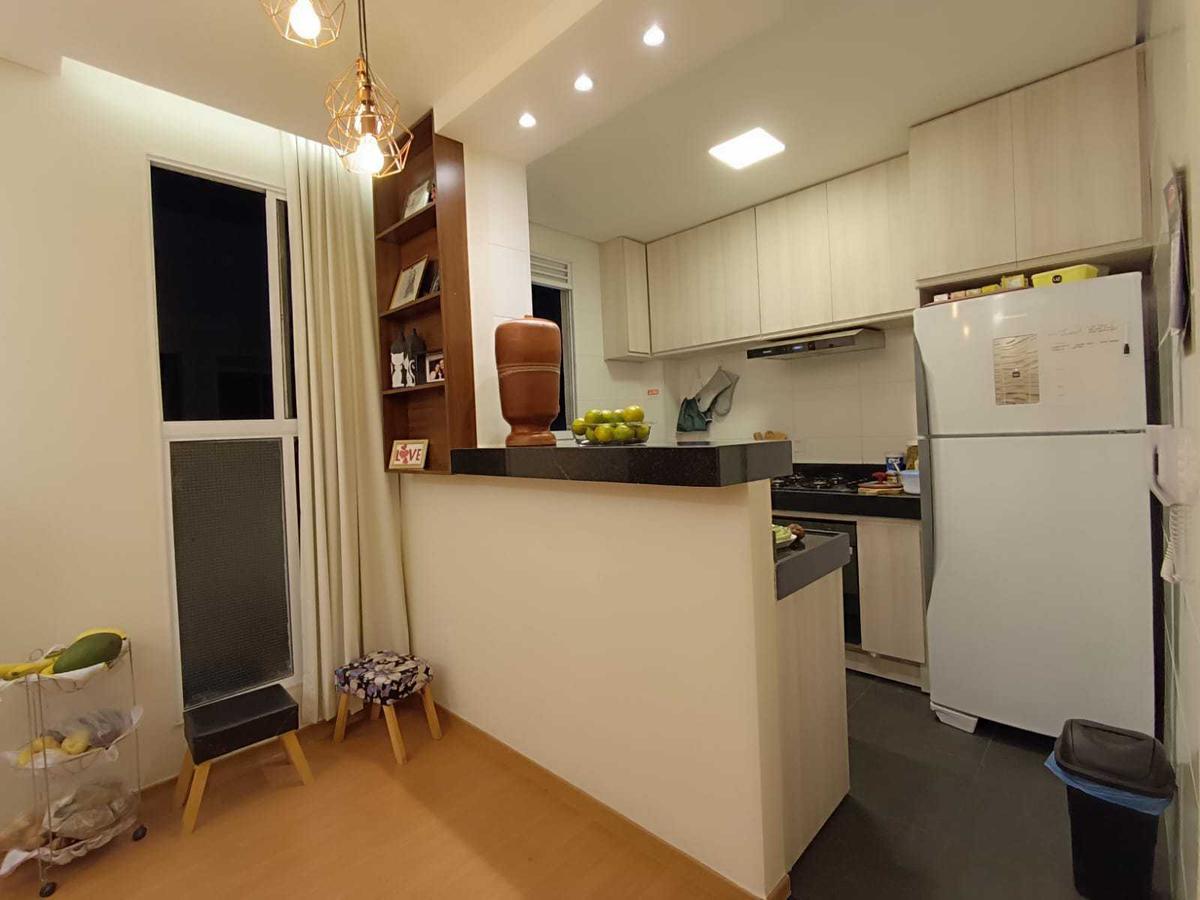 Apartamento, Urca (justinópolis), 2 Quartos, 1 Vaga