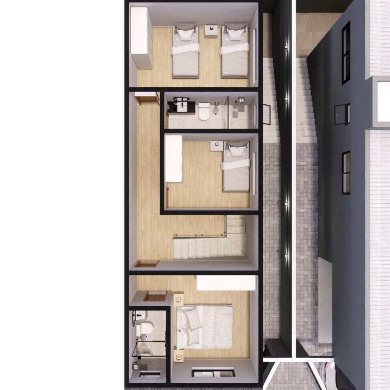Casa, Masterville, 3 Quartos, 1 Vaga, 1 Suíte