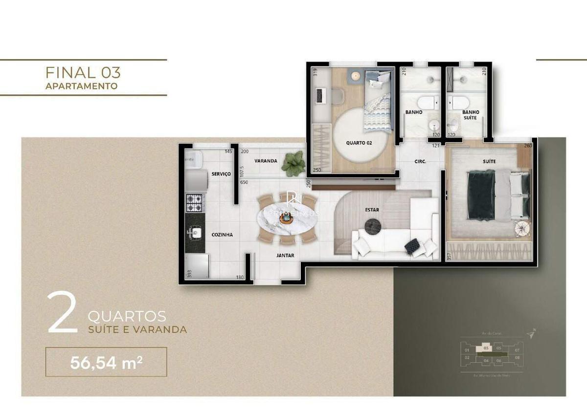 Apartamento, Barreiro, 2 Quartos, 2 Vagas, 1 Suíte