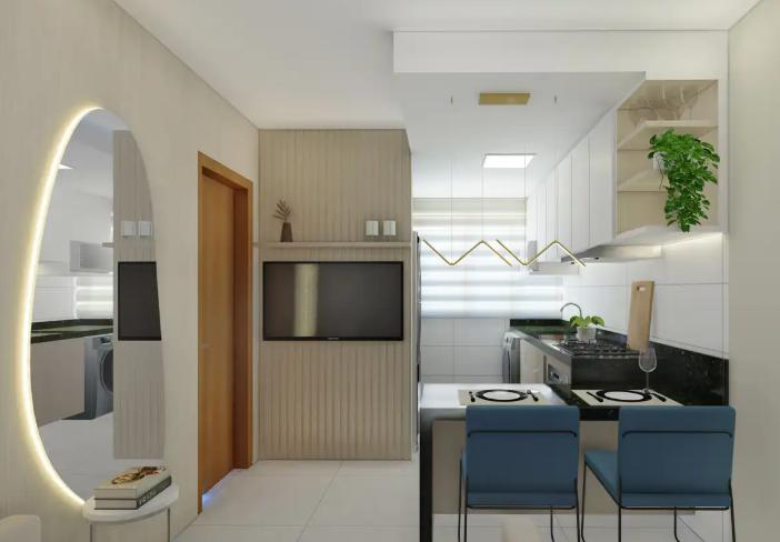 Apartamento, Centro, 1 Quarto, 1 Vaga, 1 Suíte