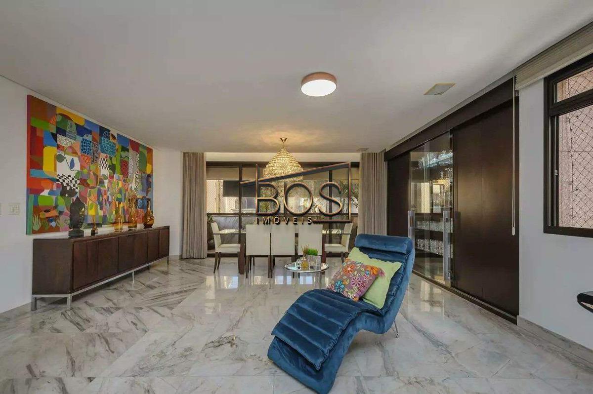 Apartamento, Lourdes, 4 Quartos, 3 Vagas, 2 Suítes