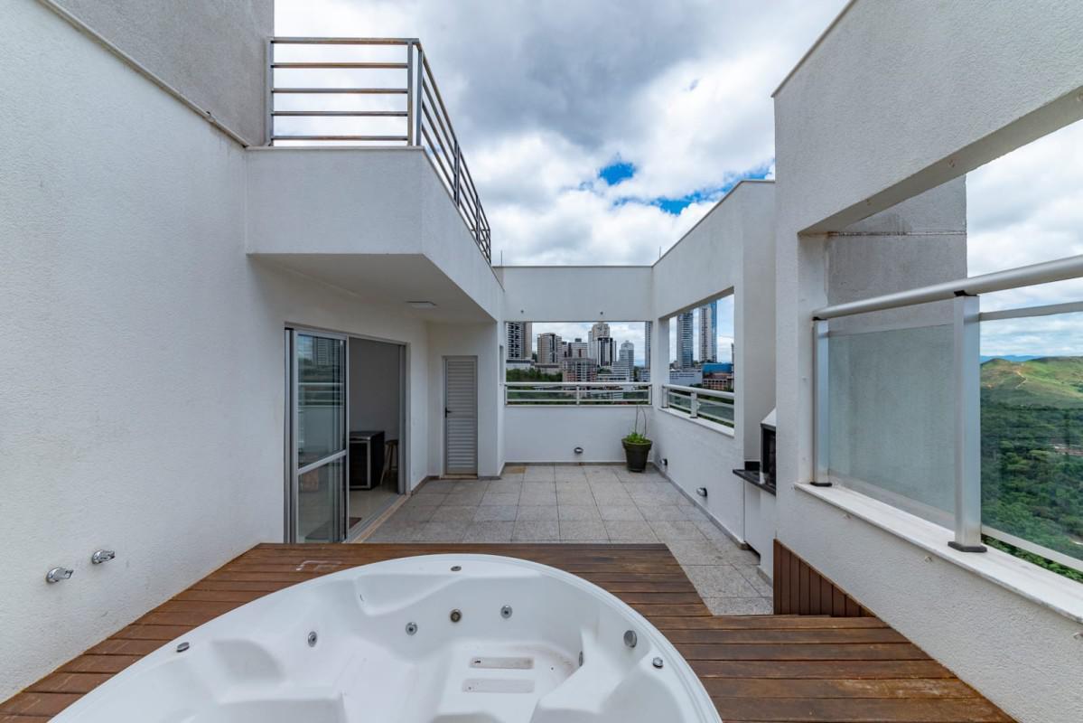 Cobertura, Vila da Serra, 2 Quartos, 3 Vagas, 1 Suíte