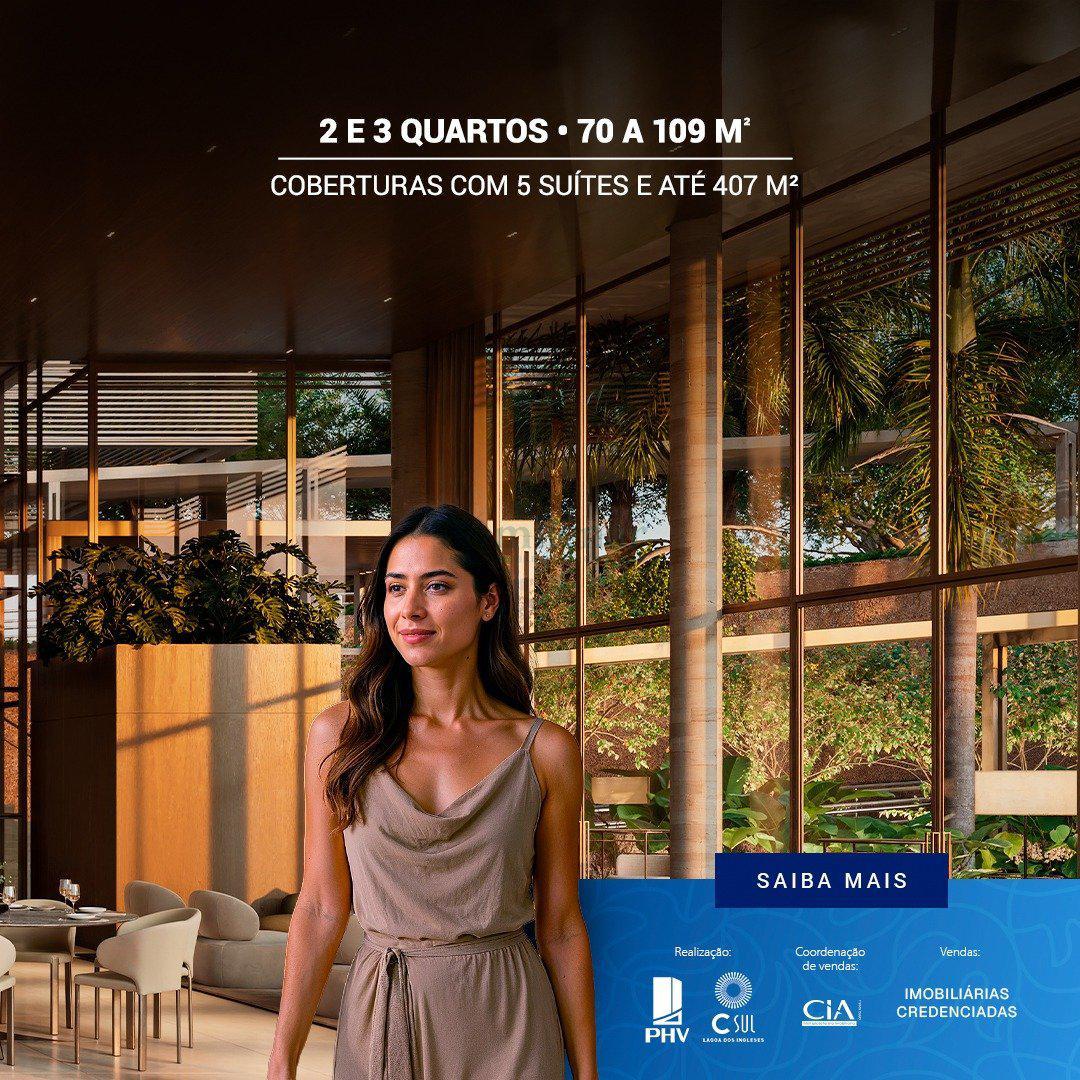 Apartamento, Alphaville - Lagoa dos Ingleses, 2 Quartos, 2 Vagas, 1 Suíte