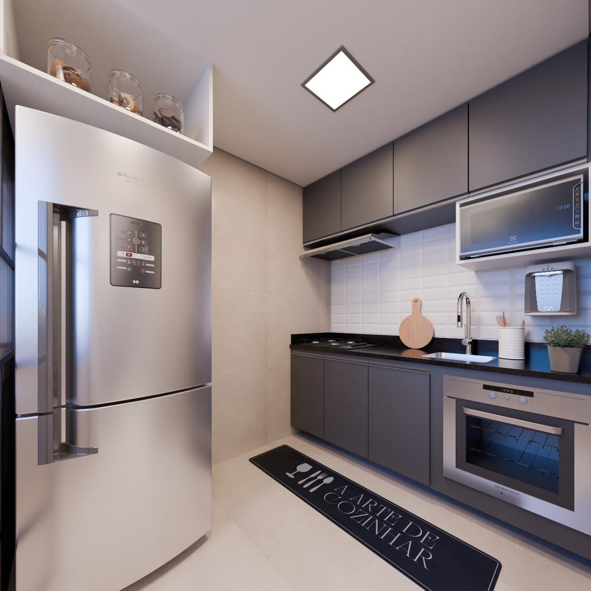 Apartamento, Cabral, 2 Quartos, 1 Vaga