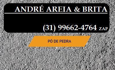 Areia Lavada e Peneirada, Brita, Pedra de Mão, Terra Vegetal, Etc....