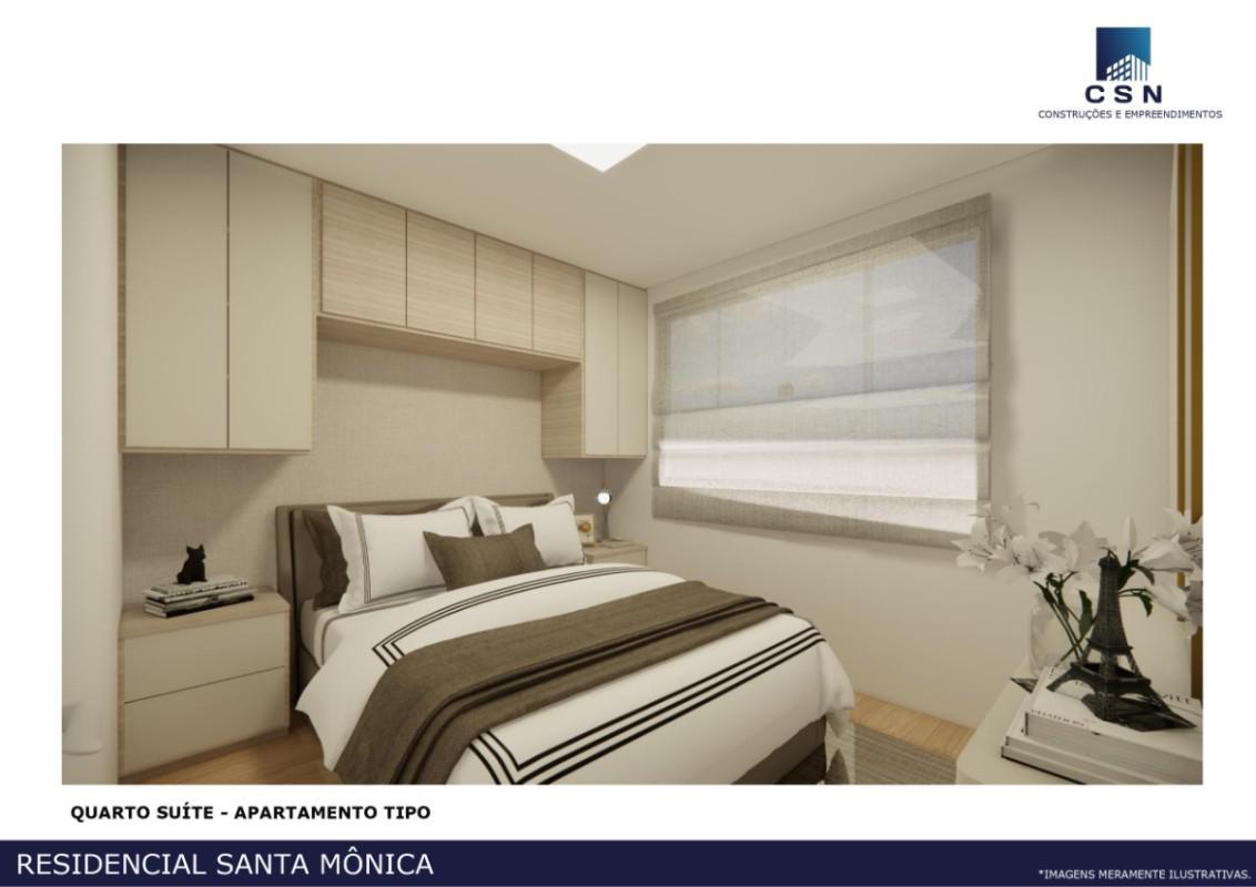 Apartamento, Santa Branca, 2 Quartos, 1 Vaga, 1 Suíte