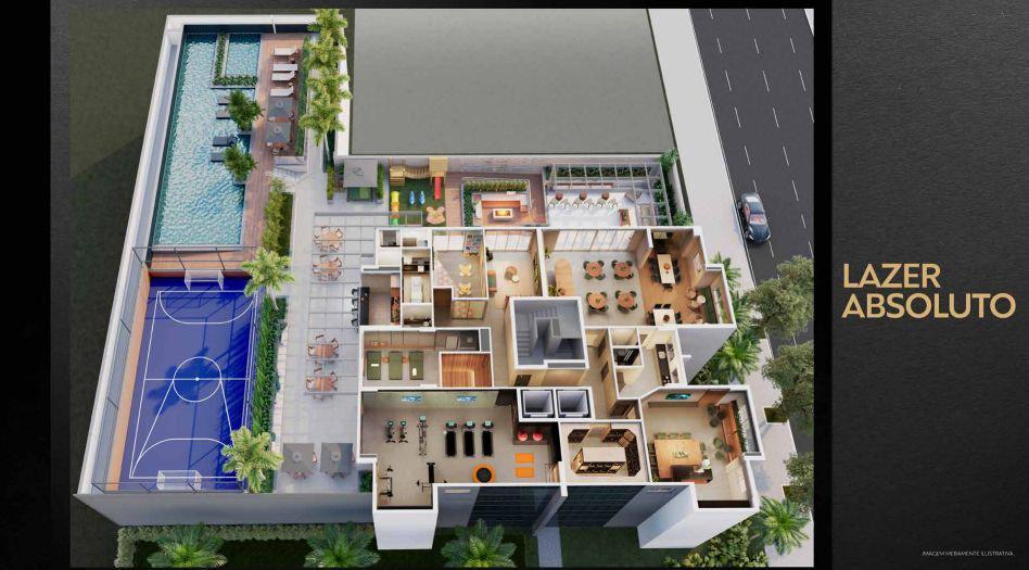 Apartamento, Santo Agostinho, 3 Quartos, 2 Vagas, 1 Suíte