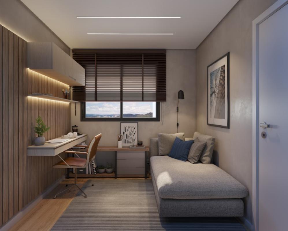 Apartamento, Funcionários, 2 Quartos, 1 Vaga, 1 Suíte