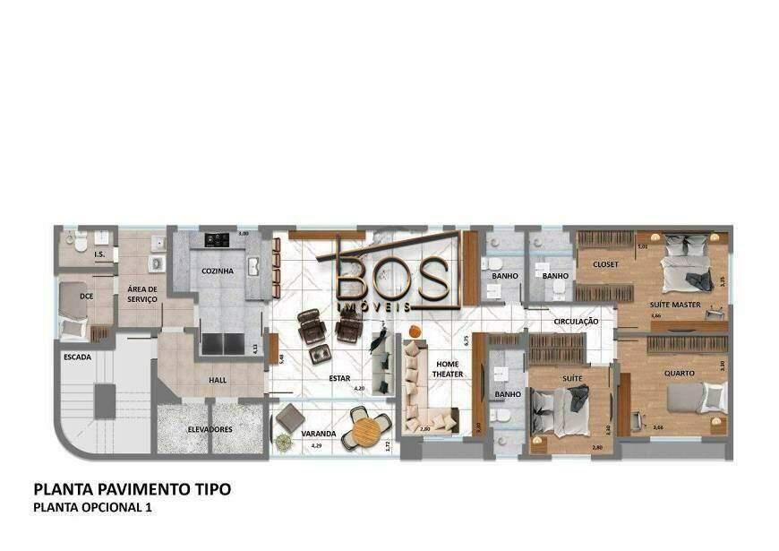 Apartamento, Serra, 4 Quartos, 3 Vagas, 1 Suíte