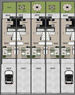 Casa, Jardim Guanabara, 2 Quartos, 1 Vaga