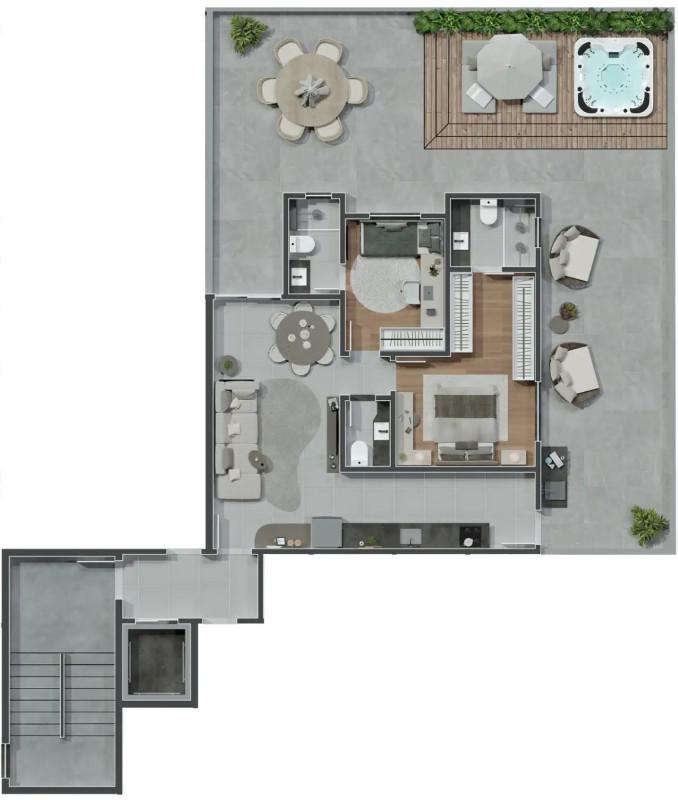 Apartamento, Santo Antônio, 2 Quartos, 2 Vagas, 2 Suítes