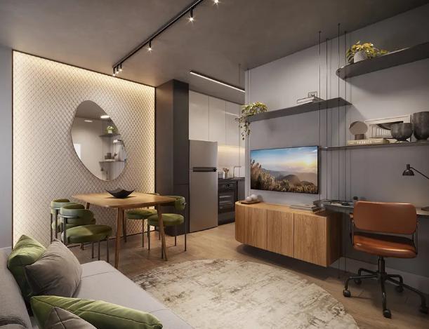 Apartamento, Boa Viagem, 1 Quarto, 0 Vaga