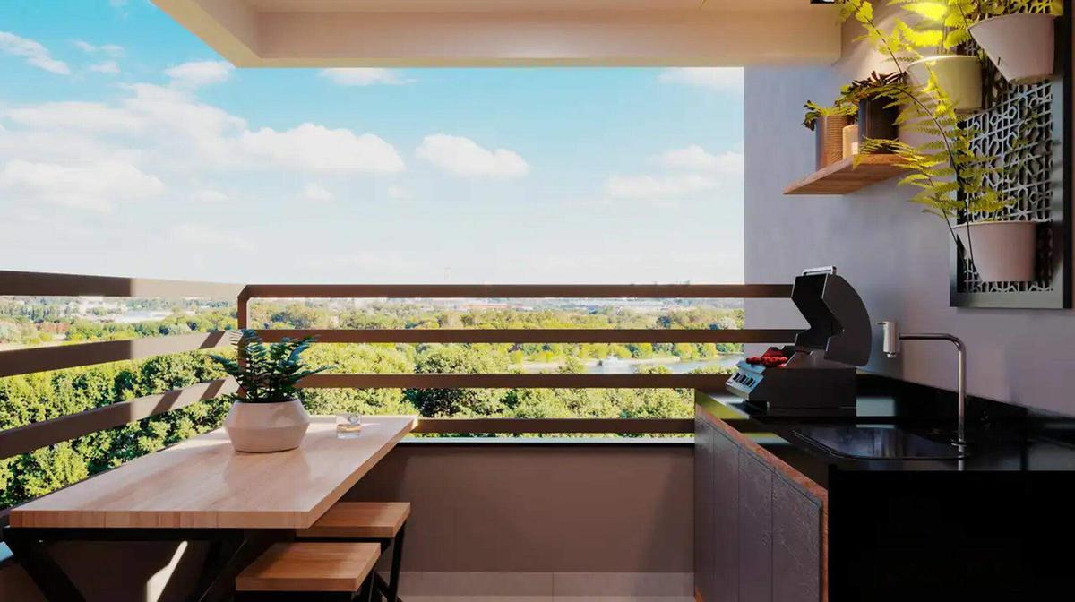 Apartamento, Shopping Park, 2 Quartos, 1 Vaga, 1 Suíte