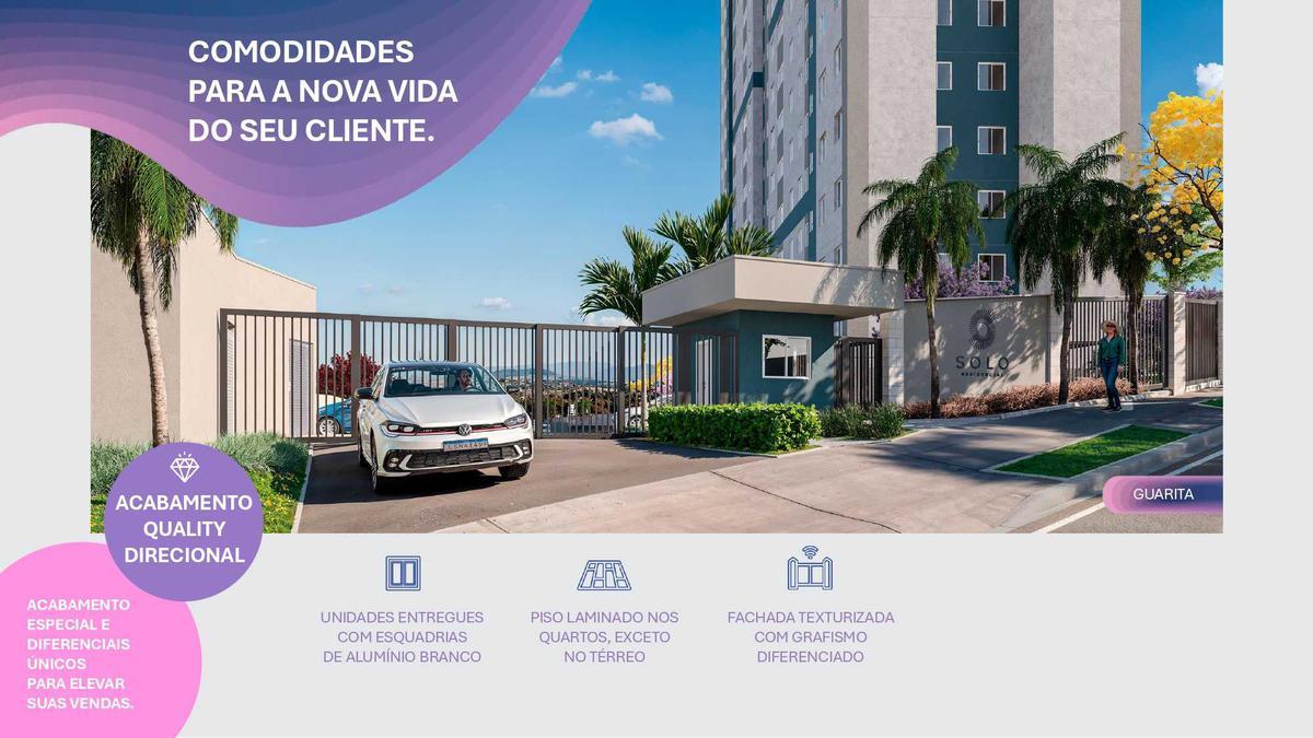 Apartamento, Jardim dos Comerciários, 3 Quartos, 1 Vaga