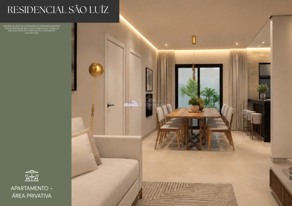 Apartamento, São Luiz (pampulha), 3 Quartos, 2 Vagas, 1 Suíte