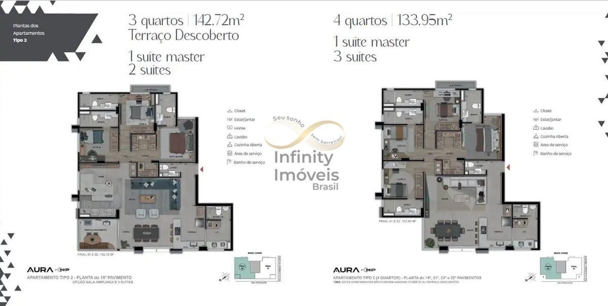 Apartamento, Santo Agostinho, 3 Quartos