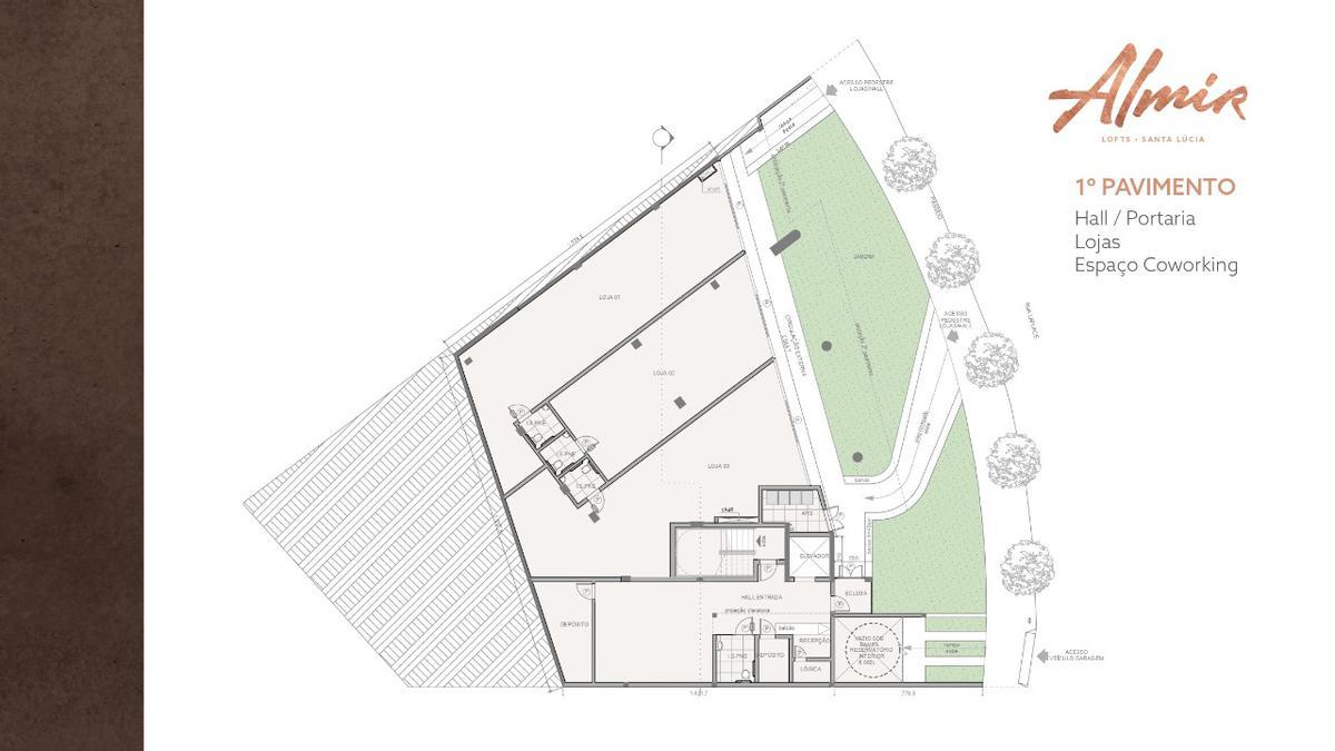 Apartamento, Santa Lúcia, 1 Quarto, 0 Vaga, 1 Suíte