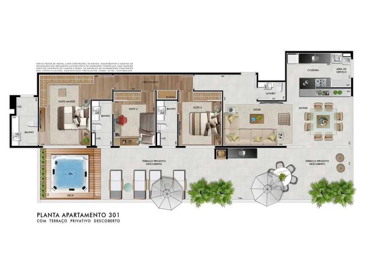 Apartamento, Lourdes, 3 Quartos, 2 Vagas, 3 Suítes