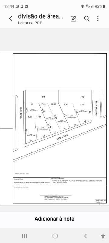 Lote, Jardim das Alterosas 1ª Seção, 0 Quarto, 0 Vaga