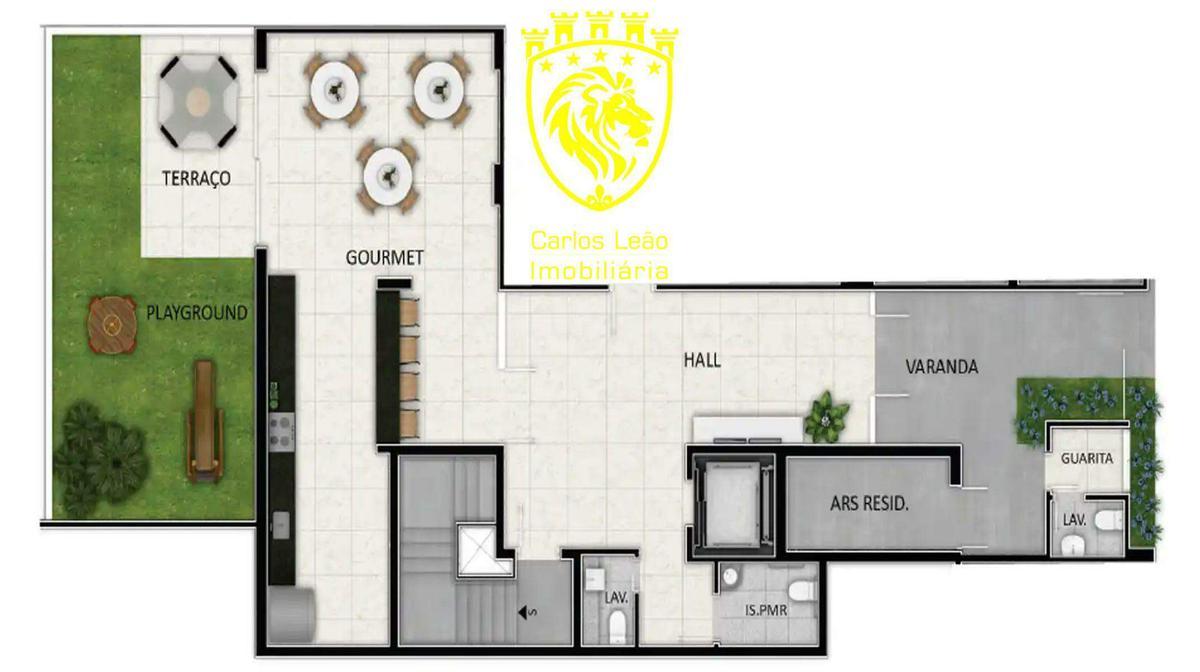 Apartamento, Santa Branca, 2 Quartos, 1 Vaga, 1 Suíte