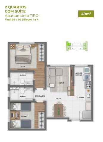 Apartamento, Estoril, 2 Quartos, 1 Vaga, 1 Suíte