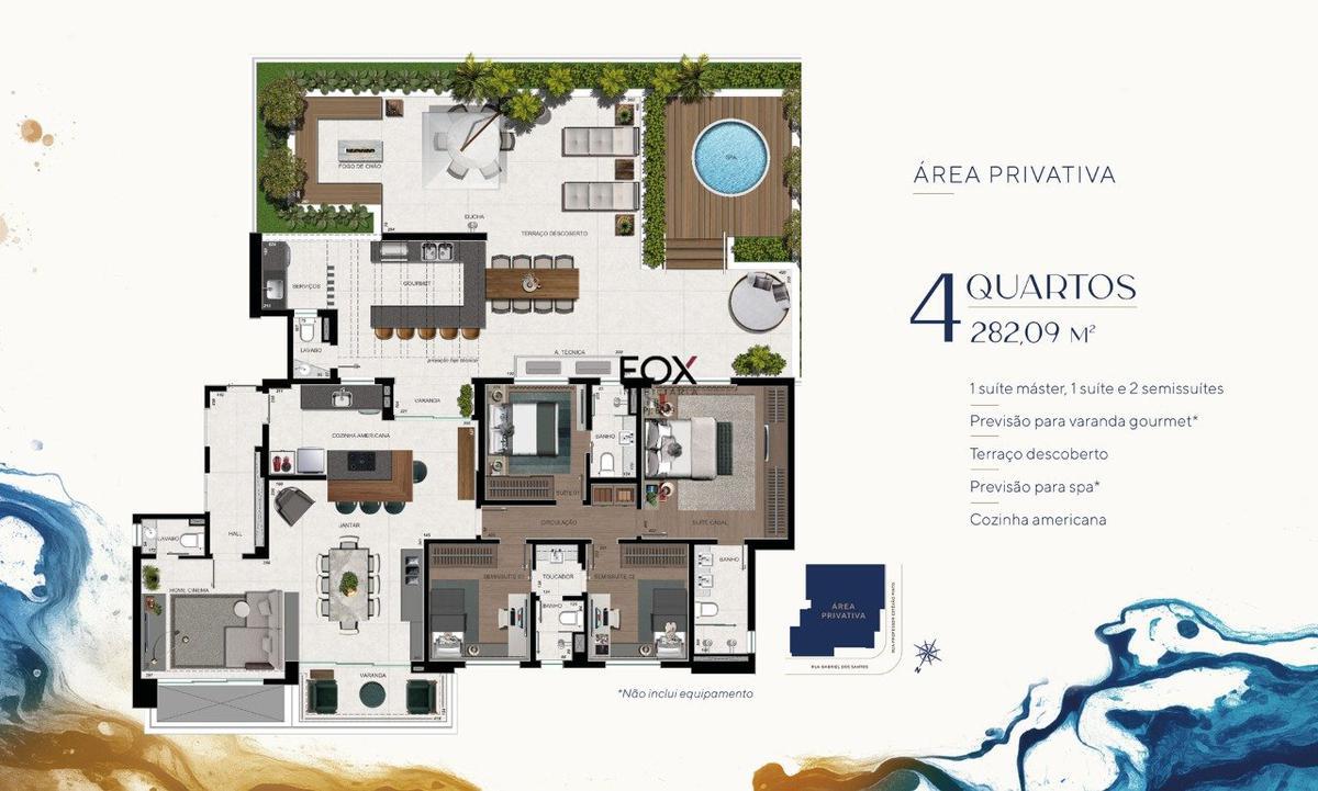 Apartamento, Serra, 4 Quartos, 3 Vagas, 2 Suítes