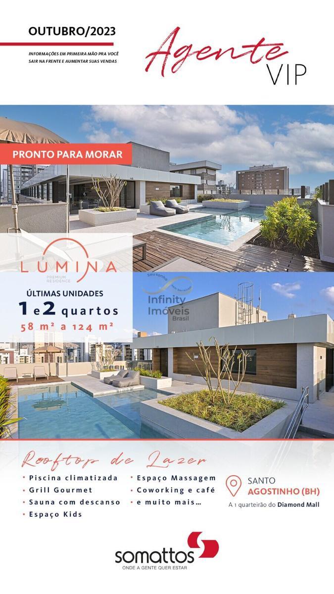 Apartamento, Santo Agostinho, 1 Quarto