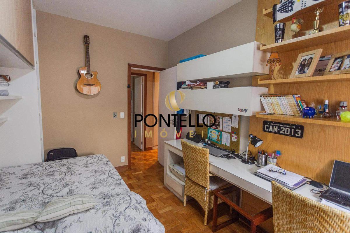 Apartamento, Lourdes, 3 Quartos, 1 Vaga, 1 Suíte