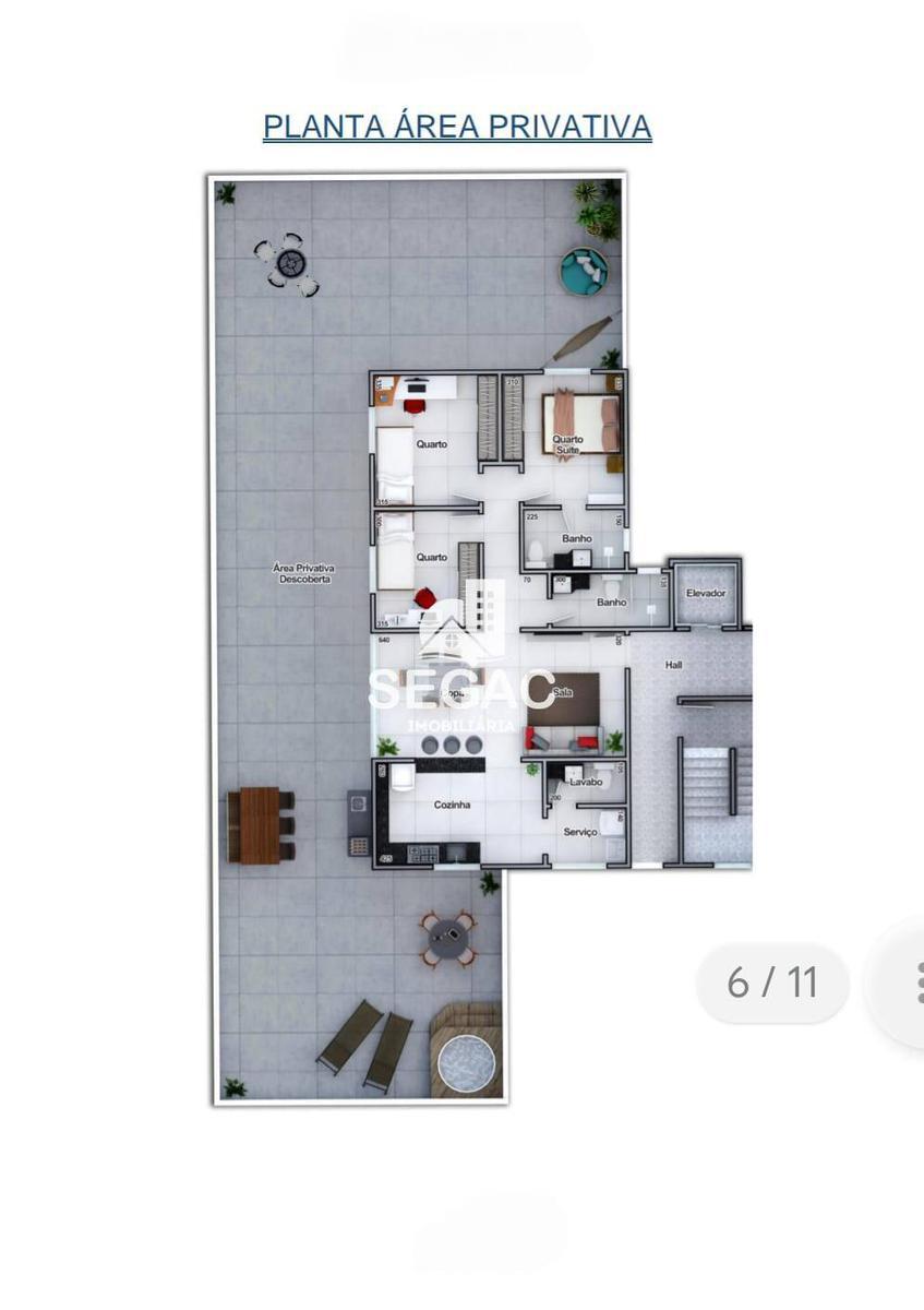 Apartamento, Barreiro, 3 Quartos, 3 Vagas, 1 Suíte