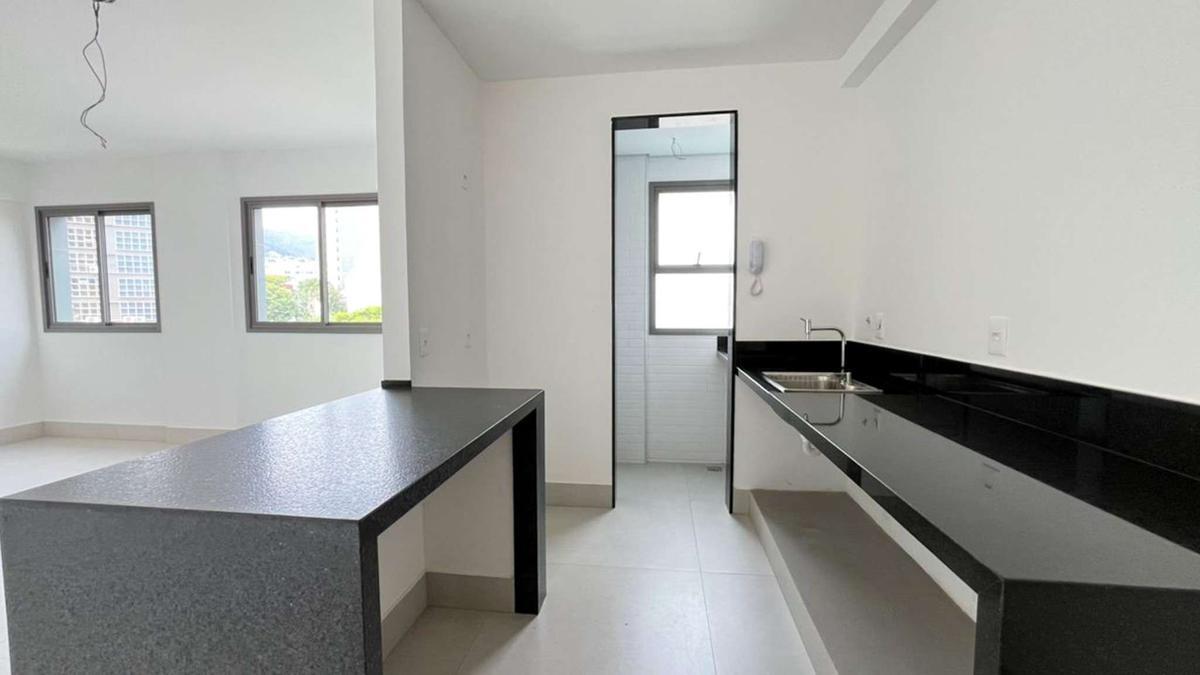 Apartamento, Funcionários, 1 Quarto, 2 Vagas