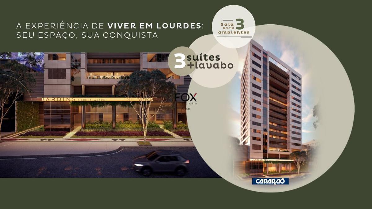 Apartamento, Lourdes, 3 Quartos, 2 Vagas, 3 Suítes