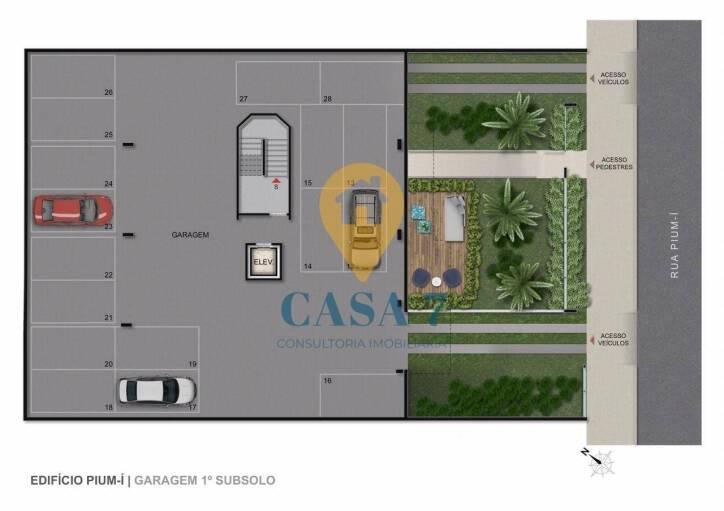 Apartamento, Cruzeiro, 3 Quartos, 0 Vaga, 1 Suíte