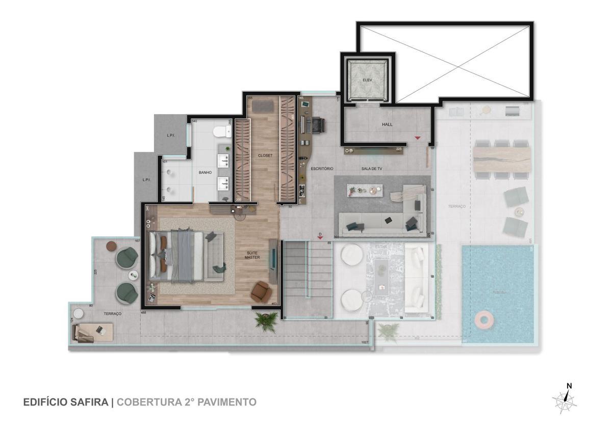 Cobertura, Sion, 3 Quartos, 3 Vagas, 3 Suítes
