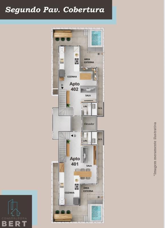 Cobertura, Itapoã, 4 Quartos, 2 Vagas, 2 Suítes