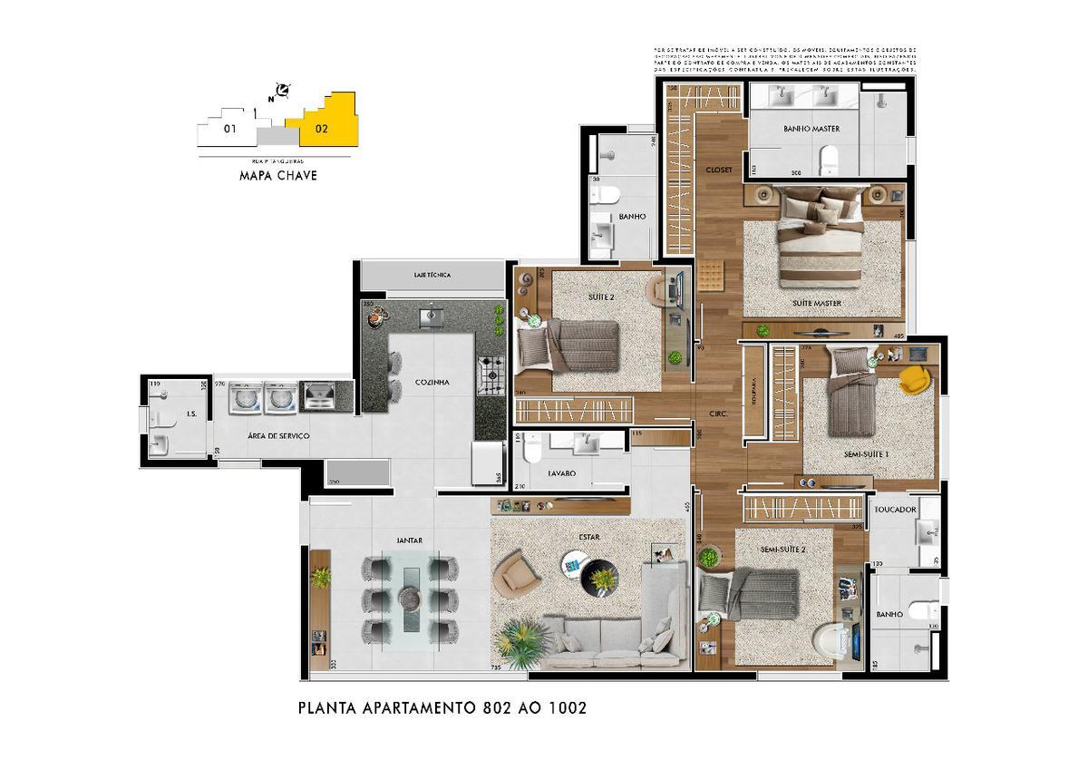 Apartamento, Santo Antônio, 4 Quartos, 3 Vagas, 2 Suítes